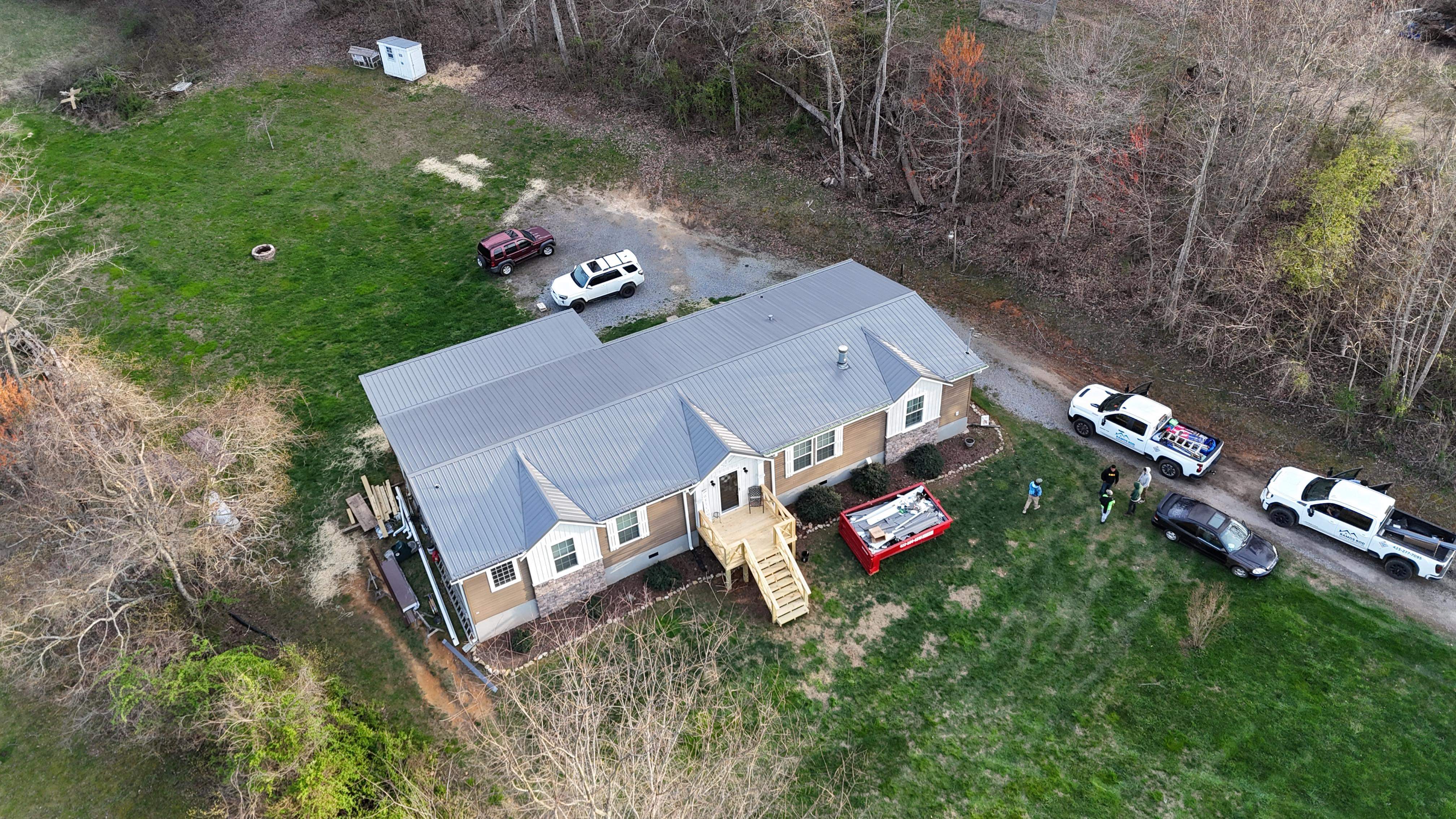 Metal Magic: Transforming Roofs in Fall Branch, Tennessee